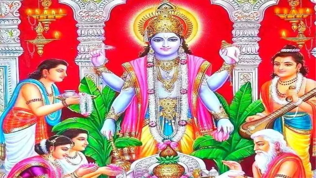 Lord Vishnu Mantra गुरुवार को करें विष्णु जी ...