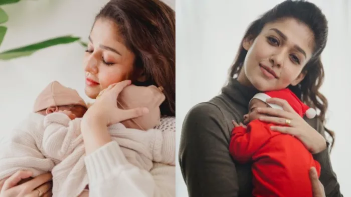 File Photo of Nayanthara with her Children