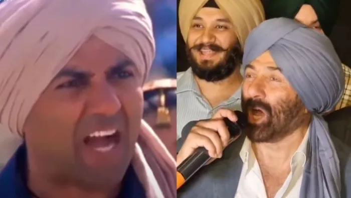 Gadar Ek Prem Katha Re Released Sunny Deol recreate popular dialogue Hindustan Zindabad- Photo/Instagram