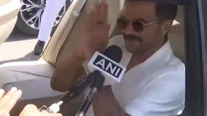 PM Modi Shapath Grahan: अभिनेता अनिल कपूर। (फोटो- एएनआई)