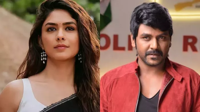 Raghava Lawrence And Mrunal Thakur (Photo Instagram)