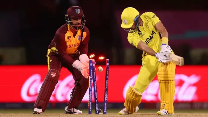 वेस्टइंडीज ने युगांडा को 134 रन से हराया। फोटो- ICC