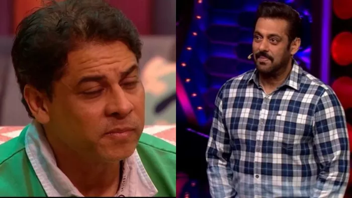 File Photo of Cyrus Broacha and Salman Khan