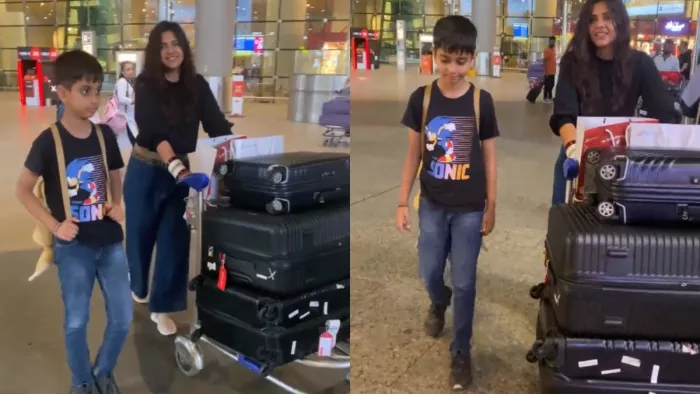 Dalljiet Kaur Back India Photo Credit Instagarm