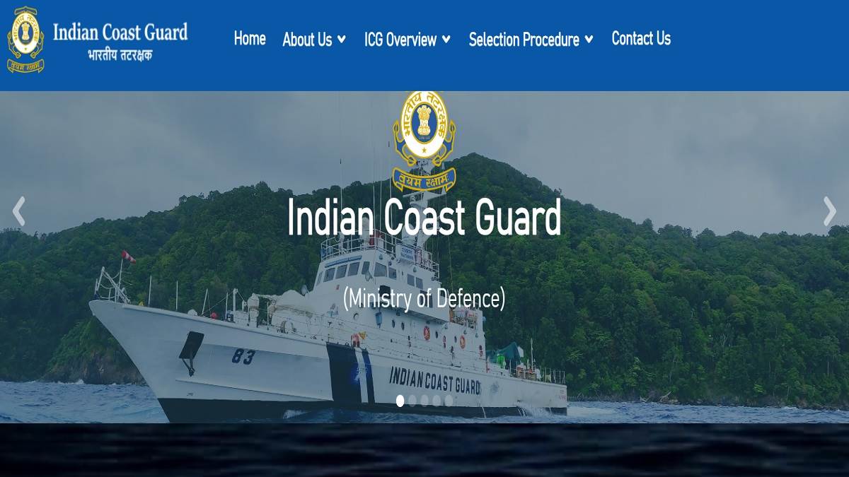 icg recruitment 2024 apply immediately for indian coast guard yantrik navik posts on joinindiancoastguard cdac in application window will close tomorrow