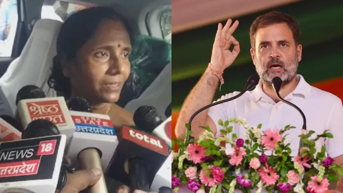 शहीद अंशुमान सिंह की मां ने राहुल गांधी से की मुलाकात