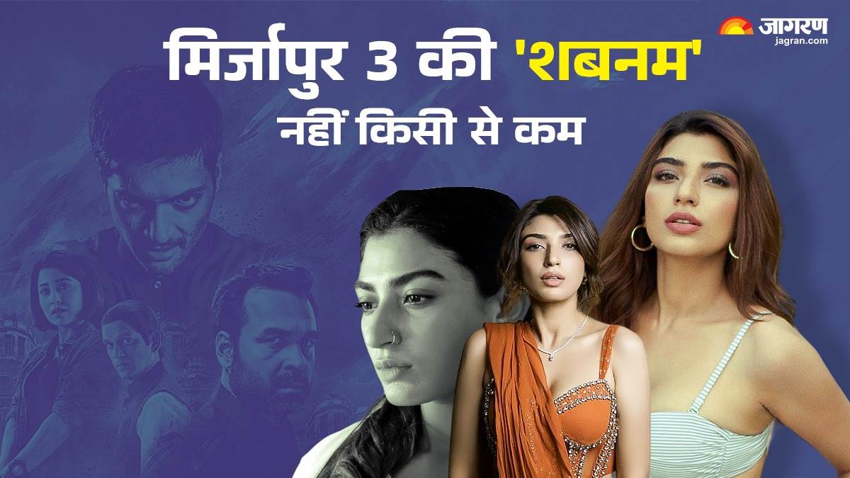 sherrnavaz jijina hot looks mirzapur 3 shabnam outshines saloni tyagi looking stunning in real life