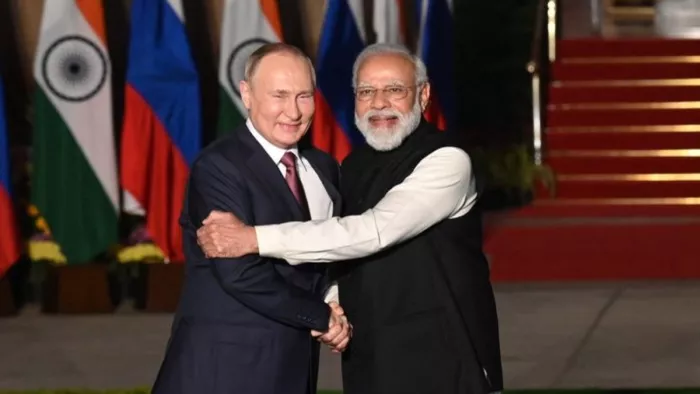 PM मोदी का रूस दौरे का दूसरा दिन (Image: ANI)