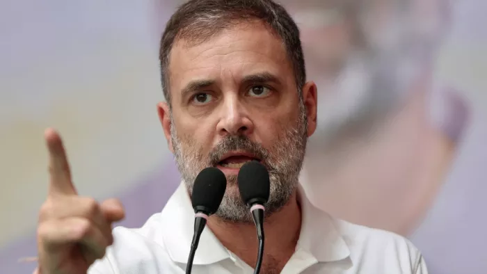 केंद्रीय राज्यमंत्री सतीश चंद्र दुबे ने राहुल गांधी पर निशाना साधा। (फोटो- ANI)