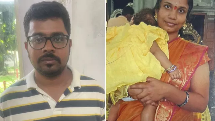 बेंगलुरु में पति ने पत्नी को दी बेरहम मौत।