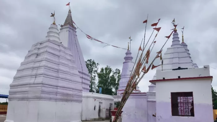 13 जुलाई से विश्व प्रसिद्ध श्रावणी मेले के लिए बाबा धनेश्वरनाथ मंदिर सज-धजकर तैयार। जागरण फोटो