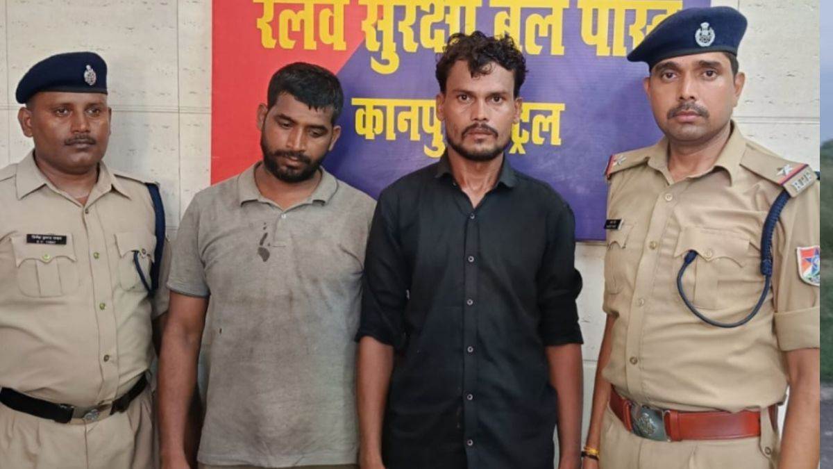 panic spread among passengers as stone pelting broke glass of howrah rajdhani coach two arrested in six hours