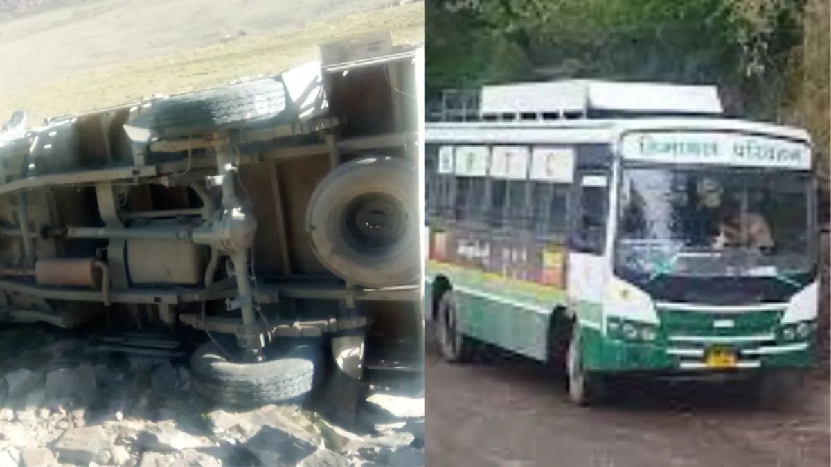 18 हजार फीट की ऊंचाई पर खाई में गिरी गाड़ी, HRTC चालक-परिचालक बने दो घायलों के लिए फरिश्ता, जोखिम उठाकर बचाई जान