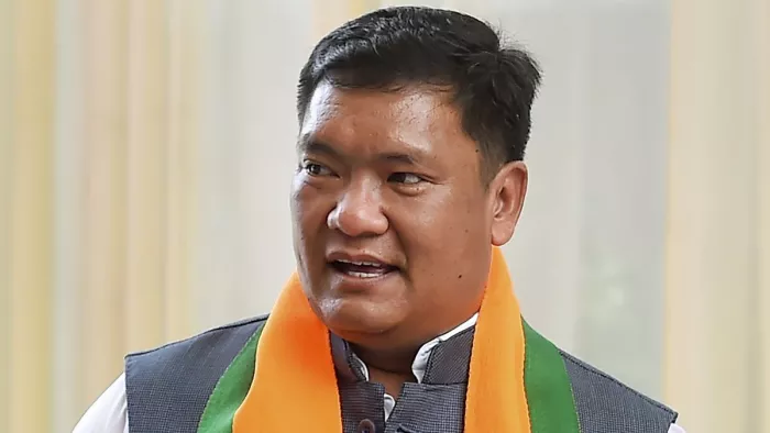 पेमा खांडू ने कहा कि कोई भी राज्य चीन के साथ लैंड बॉर्डर शेयर नहीं करता (फोटो: पीटीआई)