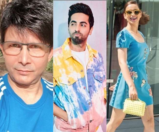 Ayushmann Khurrana supports Rhea Chakraborty: रिया चक्रवर्ती का सपोर्ट करने पर कंगना-केआरके के निशाने पर आए आयुषमान खुराना