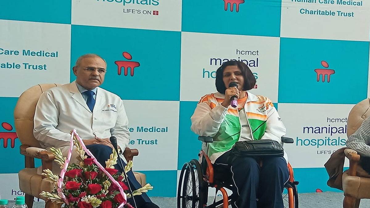 ncr indian para athlete deepa malik said free your thinking on this elixir of freedom