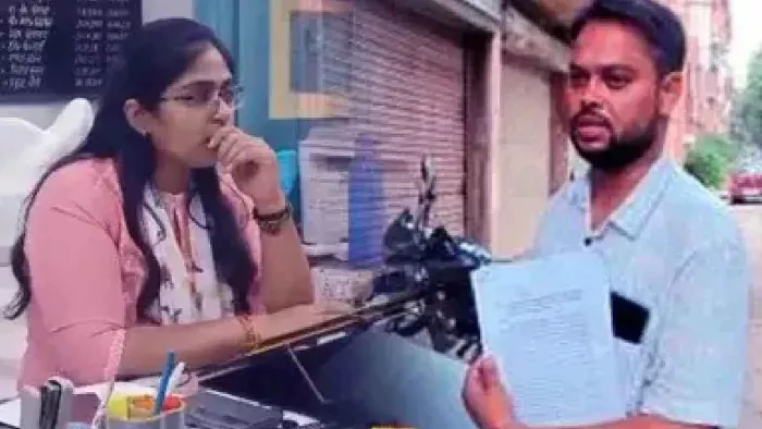 पीसीएस ज्योति मौर्या के पति आलोक कमेटी के सामने पेश हुए।