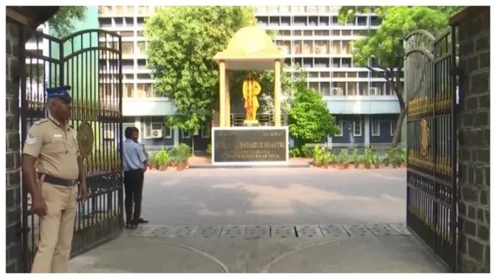 चेन्नई के शास्त्री भवन में प्रवर्तन निदेशालय कार्यालय के दृश्य (फोटो/एएनआई)