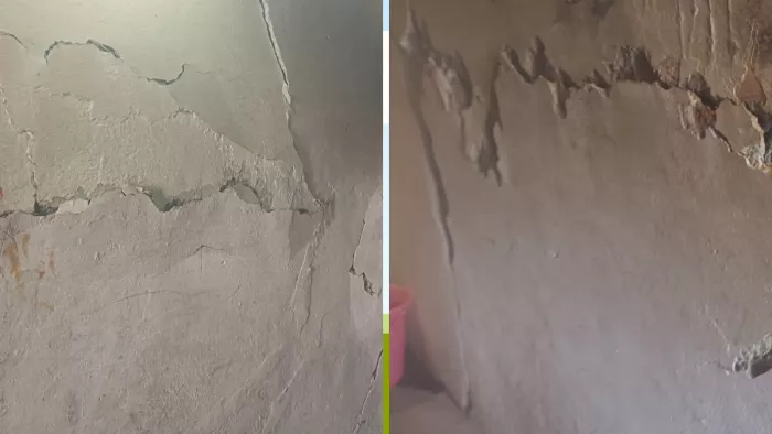 उत्तरकाशी और रुद्रप्रयाग के कई घरों में भी पड़ी दरारें, जमींदोज होने की दहलीज पर भटवाड़ी के 150 भवन