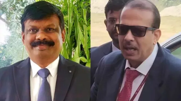 आईएएस एस सिद्धार्थ और केके पाठक की फाइल फोटो