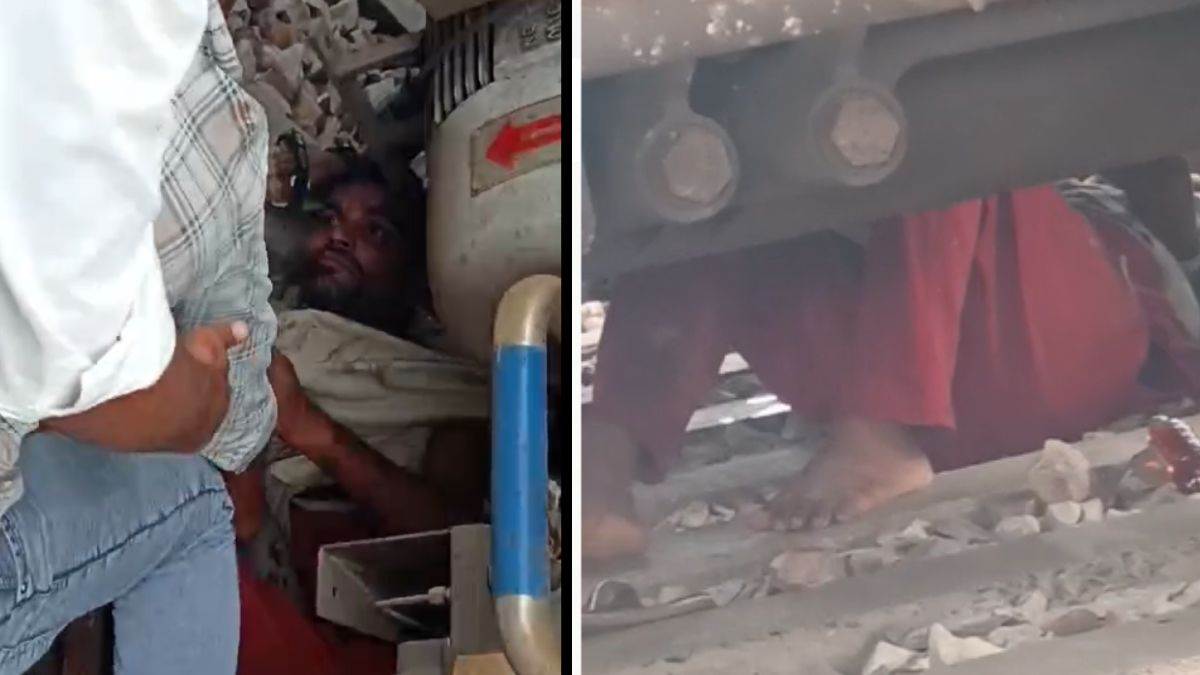 Agra News: रेल की पटरी पर सो गया शख्‍स, लोको पायलट की सूझबूझ से बची जान; स‍िर में लगी चोट