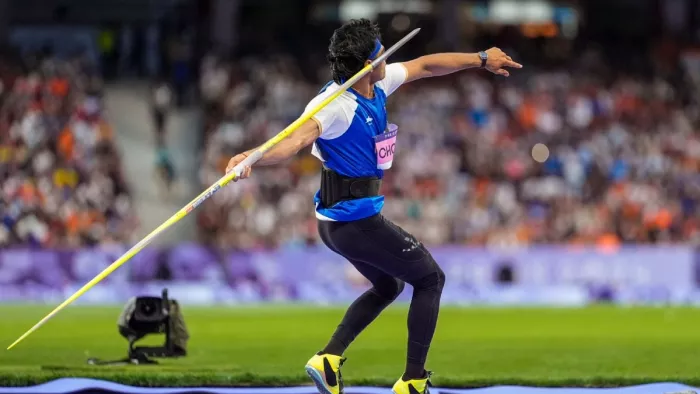 Neeraj Chopra News: नीरज चोपड़ा भाला फेंकते हुए (सोशल मीडिया)