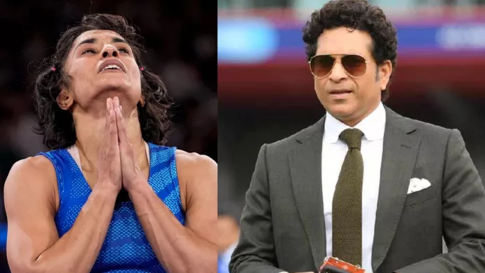 Sachin Tendulkar की चाहत Vinesh Phogat को मिलना चाहिए सिल्वर मेडल