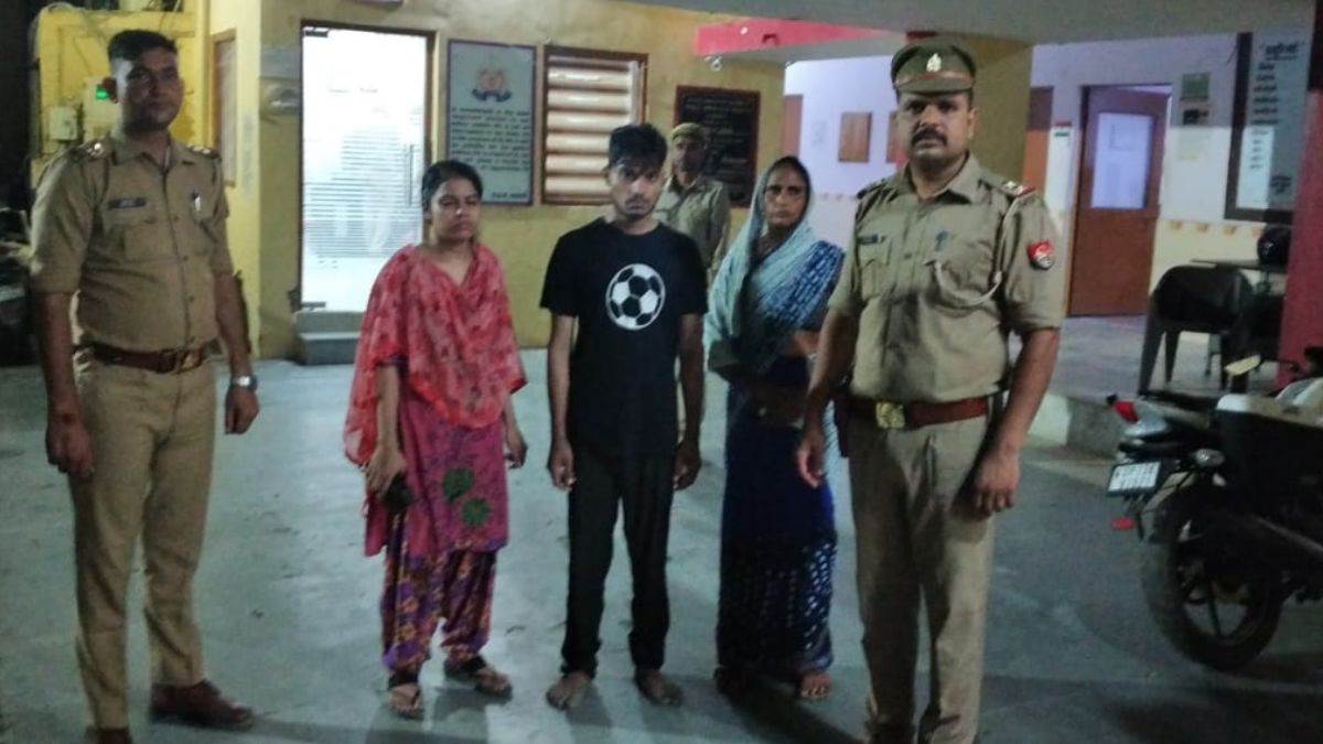 agra police save young man life drown in yamuna river find google location