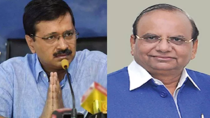 सिसोदिया के यहां CBI के छापे के बाद से पहली बार एलजी से मिले अरविंद केजरीवाल (डिजाइन फोटो)।