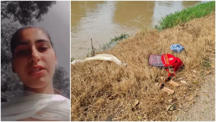 फरीदकोट में छात्रा ने की आत्महत्या (वीडियो ग्रैब)
