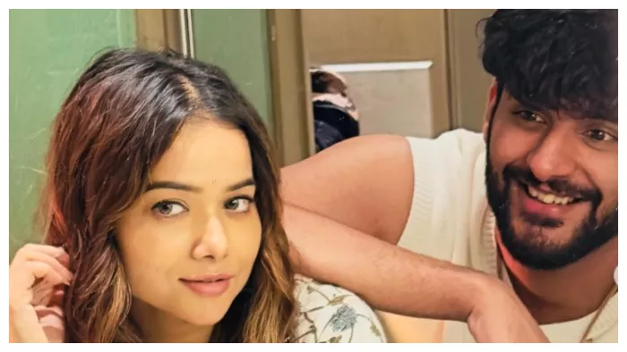 Manisha Rani and Abhishek Malhan. Photo Credit: Instagram