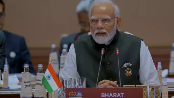 PM Modi on G20 Summit पीएम मोदी ने जी20 पर दिया बयान।