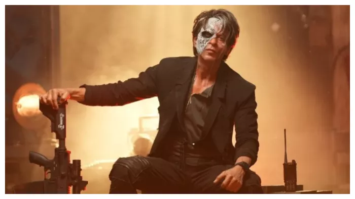Shah Rukh Khan from Jawan. Photo Credit: Twitter