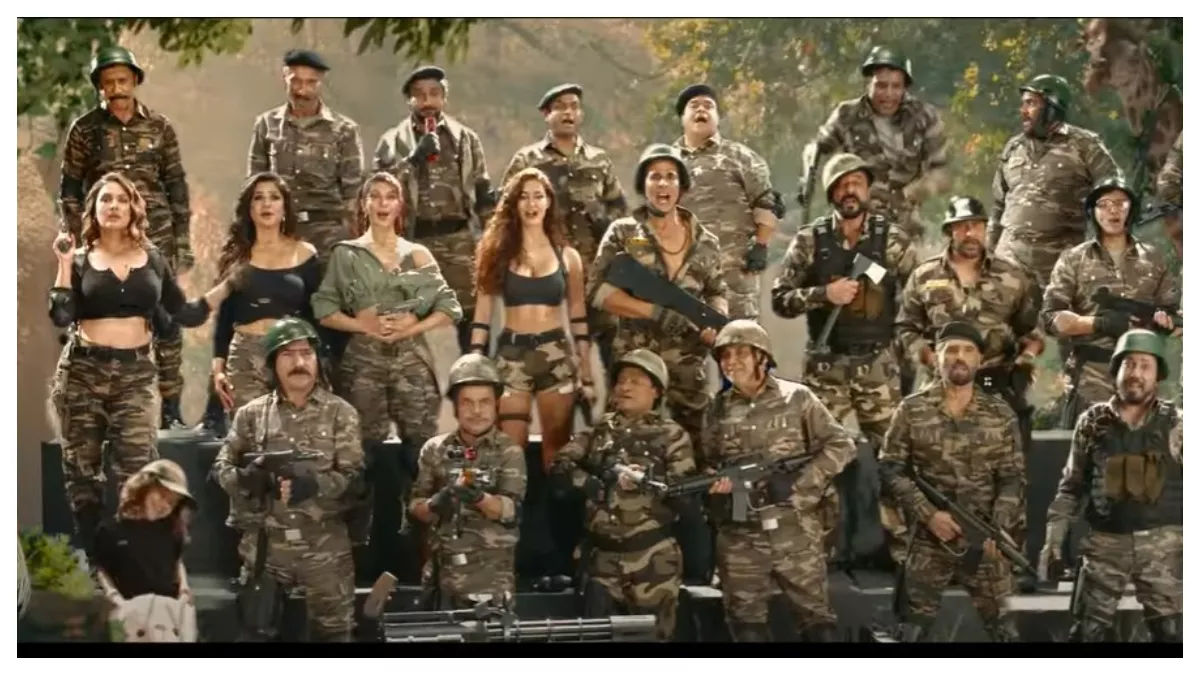 Welcome 3 Teaser: अक्षय कुमार ने शेयर किया 'वेलकम टू द जंगल' का मजेदार टीजर,  रवीना टंडन संग दिखे इस अंदाज में - akshay kumar shares teaser of welcome 3  welcome to