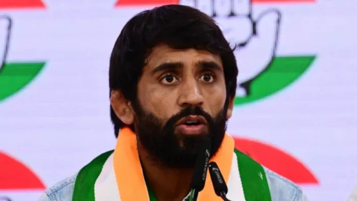 बजरंग पूनिया को मिली जान से मारने की धमकी तो क्या बोले सीएम नायाब सैनी।(फोटो सोर्स: एएनआई)
