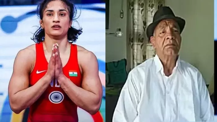 Haryana Election 2024: महावीर फोगाट ने विनेश की राजनीति एंट्री का किया विरोध।