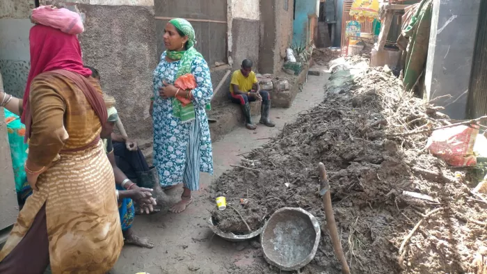 जम्मू बाढ़ के 14 दिन बाद भी राजीव कॉलोनी में तबाही।