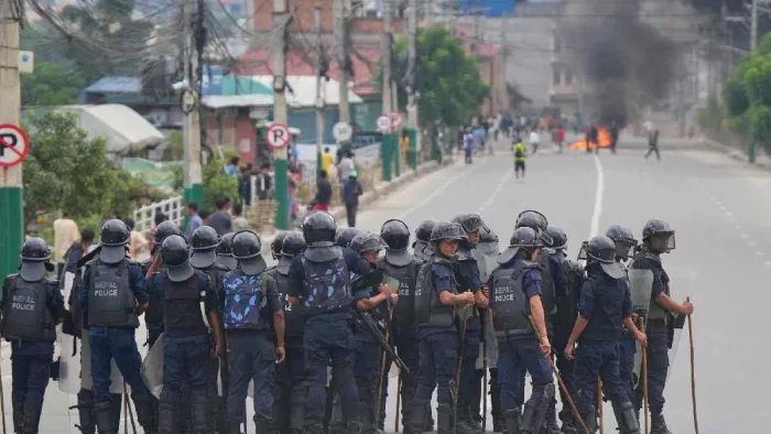 नेपाल में भड़की हिंसा की इनसाइड स्टोरी। फोटो- पीटीआई