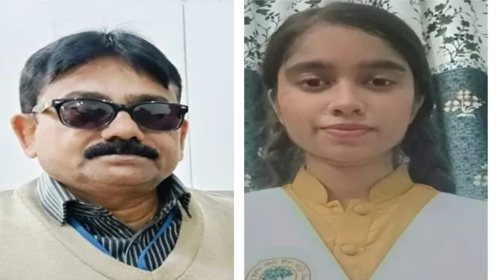 प्रयागराज के नैनी स्थित लेप्रोसी चौराहा पर ट्रक की टक्कर से पिता और बेटी की दर्दनाक मौत हो गई।