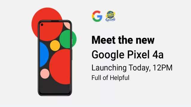pixel 4a launch event live