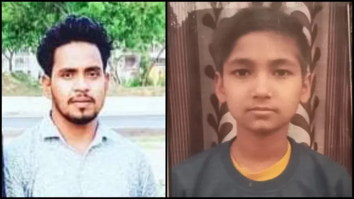 परीक्षा में फेल होने पर छात्र को शिक्षक ने डंडे से मारा, (आरोपित शिक्षक और मृतक छात्र, फाइल फोटो)।