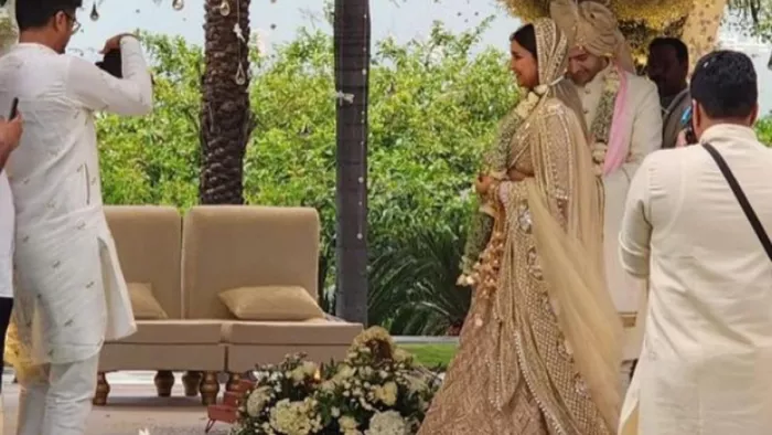 parineeti chopra and Raghav Chadha Wedding Photo Credit Instagram