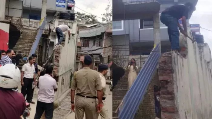 मंडी जेल रोड मस्जिद को लेकर नहीं शांत हो रहा विवाद। फाइल फोटो