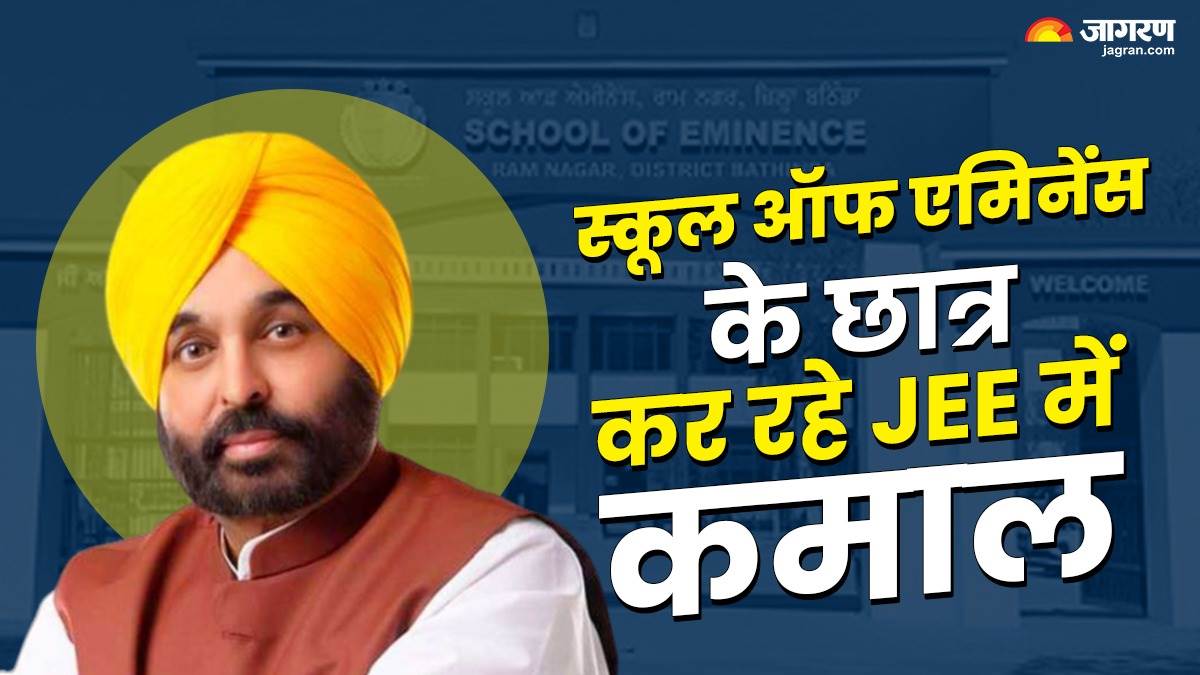 Punjab News: स्कूल ऑफ एमिनेंस के 158 छात्रों ने किया JEE में क्वालिफाई, अब तक दो लाख से ज्यादा बच्चे हो चुके हैं एनरोल