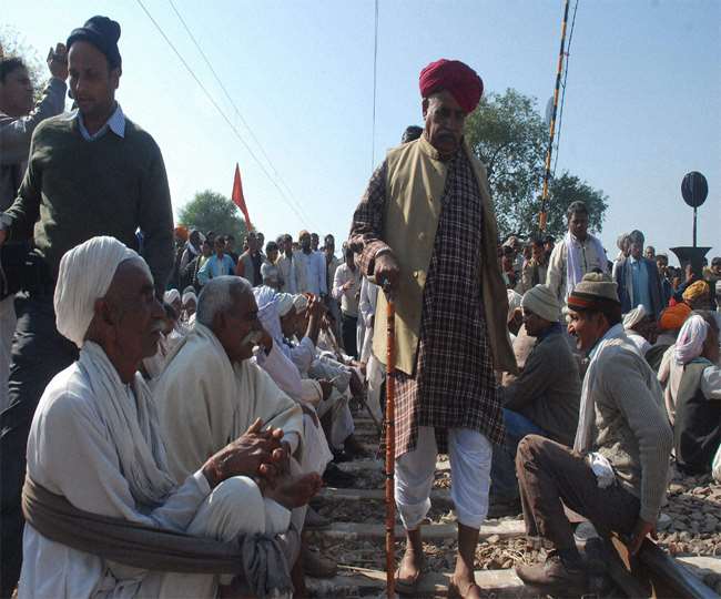 no consensus in talks between gujjars and rajasthan government
