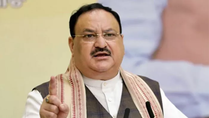 निगम चुनाव को लेकर भाजपा के राष्ट्रीय अध्यक्ष जेपी नड्डा ने कोर ग्रुप के साथ की मीटिंग।