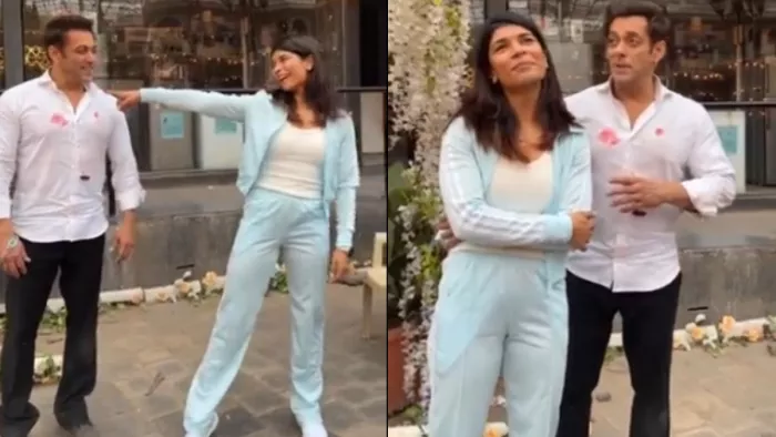 Photo Credit : Salman Khan Nikhat Zareen Instagram Photos Screenshot