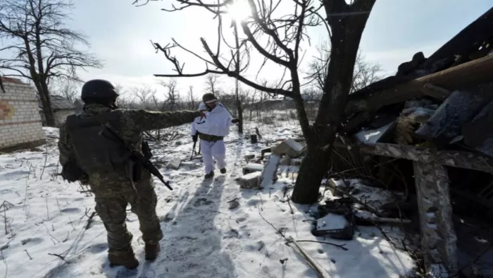 Russia Ukraine War: यूक्रेनी सैनिकों को क्यों है ठंड का इंतजार। एजेंसी।