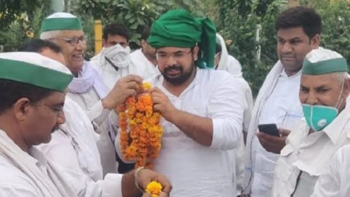 भाकियू के युवा राष्ट्रीय अध्यक्ष गौरव टिकैत ने कहा किसान विरोधी हैं केंद्र और प्रदेश सरकार