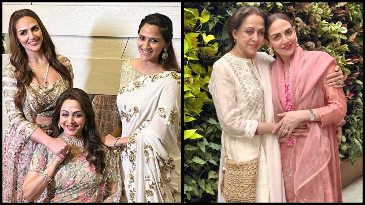 Esha Deol ने शेयर की मां हेमा मालिनी और बहन अहाना संग पुरानी फोटो